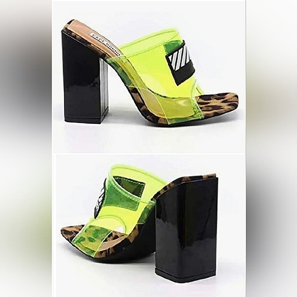 Cape Robbin Camryn Perspex High Heels - Picture 2 of 12